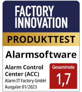 Factory Innovation Test Alarm Control Center 